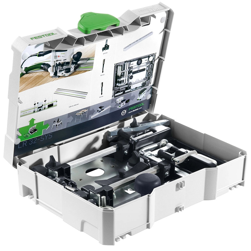 Festool LR 32 Shelf Hole Drilling Set with Systainer (576799)
