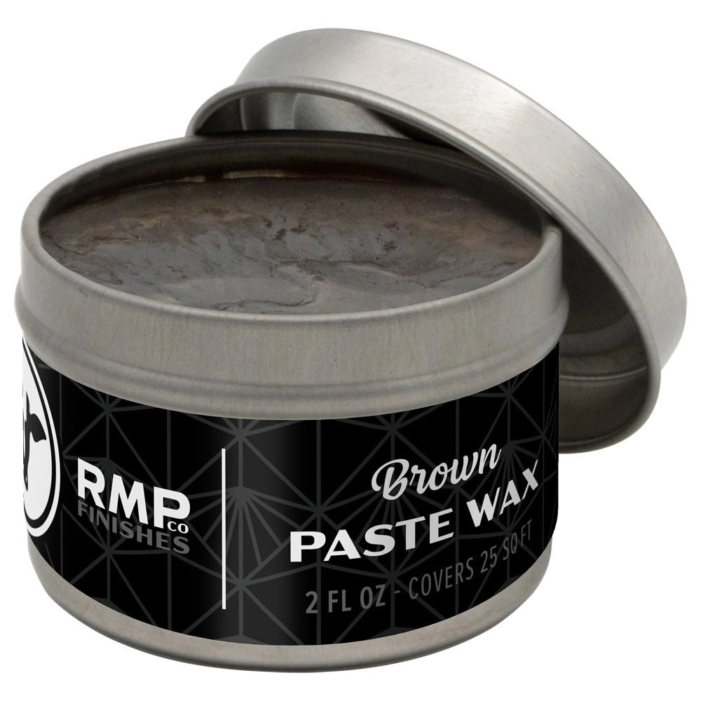 RMP Finishes Paste Wax, Brown, 2 oz.