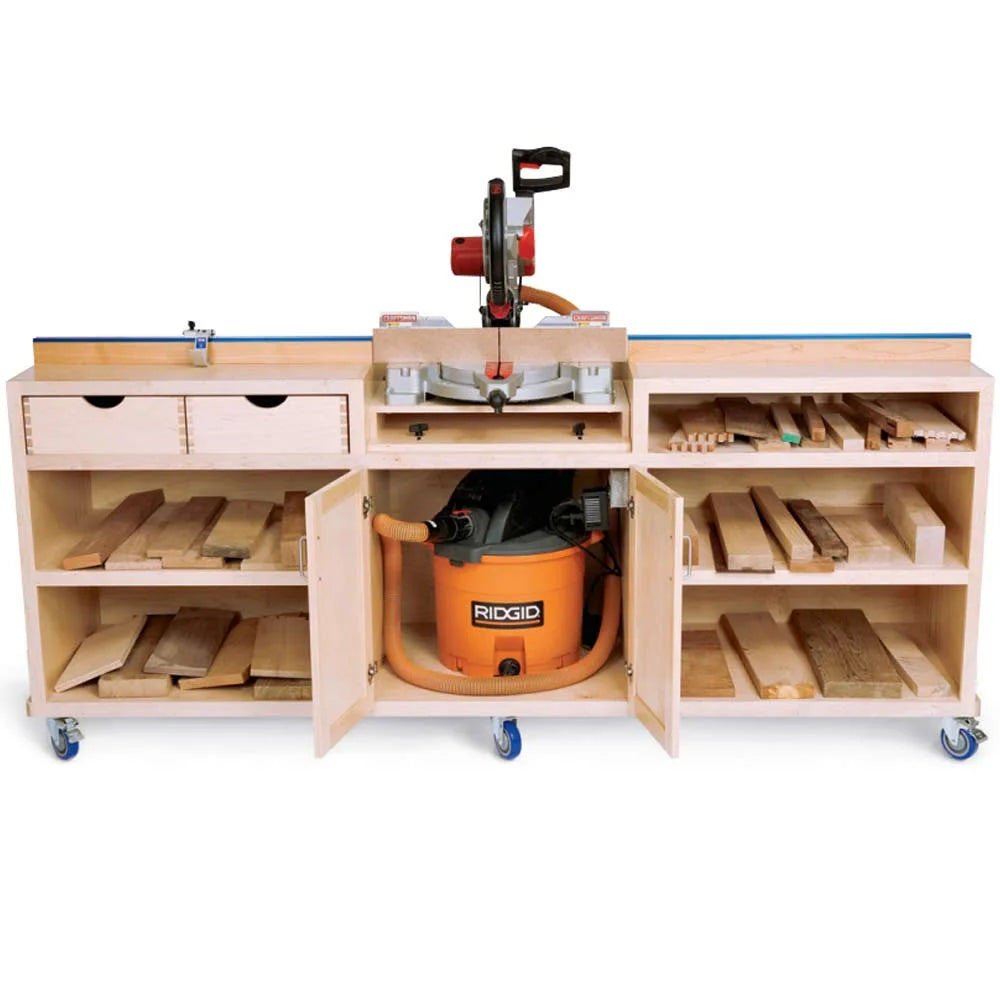 Ultimate Miter Saw Stand - Downloadable Plan