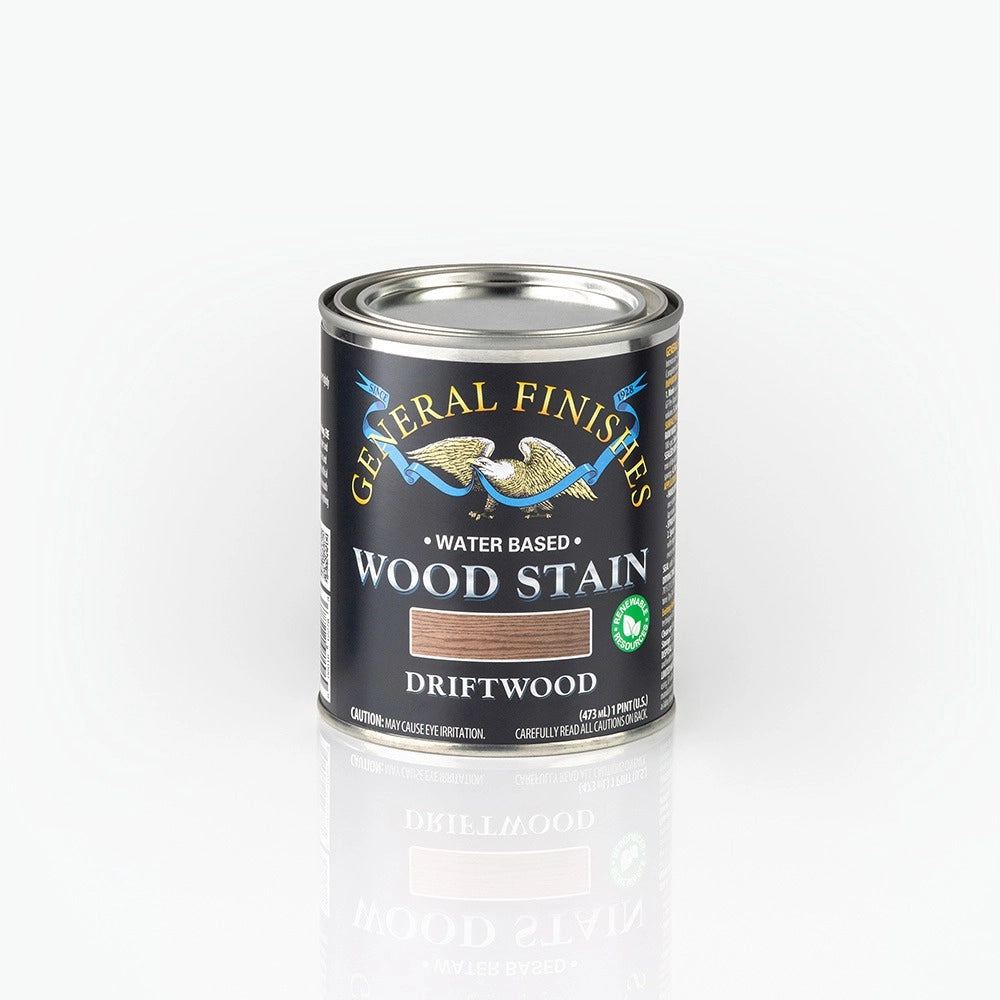 General Finishes Water Based Wood Stain, Driftwood, Pint