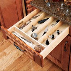 18-1/2" Wide Trimmable Wood Utility Tray, Wood - Maple (4WUT-1)