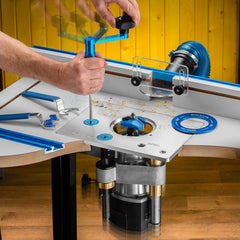 Rockler Pro Router Lift, 8-1/4'' x 11-3/4'' plate (Fits Rockler Tables)