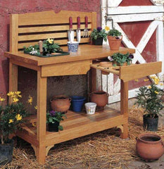 A Gardener's Bench Downloadable Plan