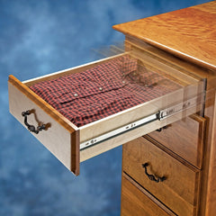14" Series 757 CC Comfort-Close Centerline® Lifetime Slides