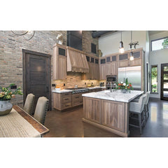 Durango 5-Piece Solid Wood Flat Panel Door, Custom Sizes and Materials