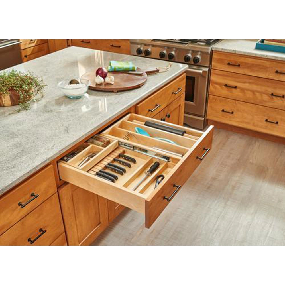 Complete System Two-Tier Soft-Close Cutlery Organizer - 21 in.