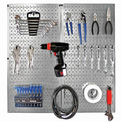 Wall Control Steel Pegboard Organizer Starter Kit