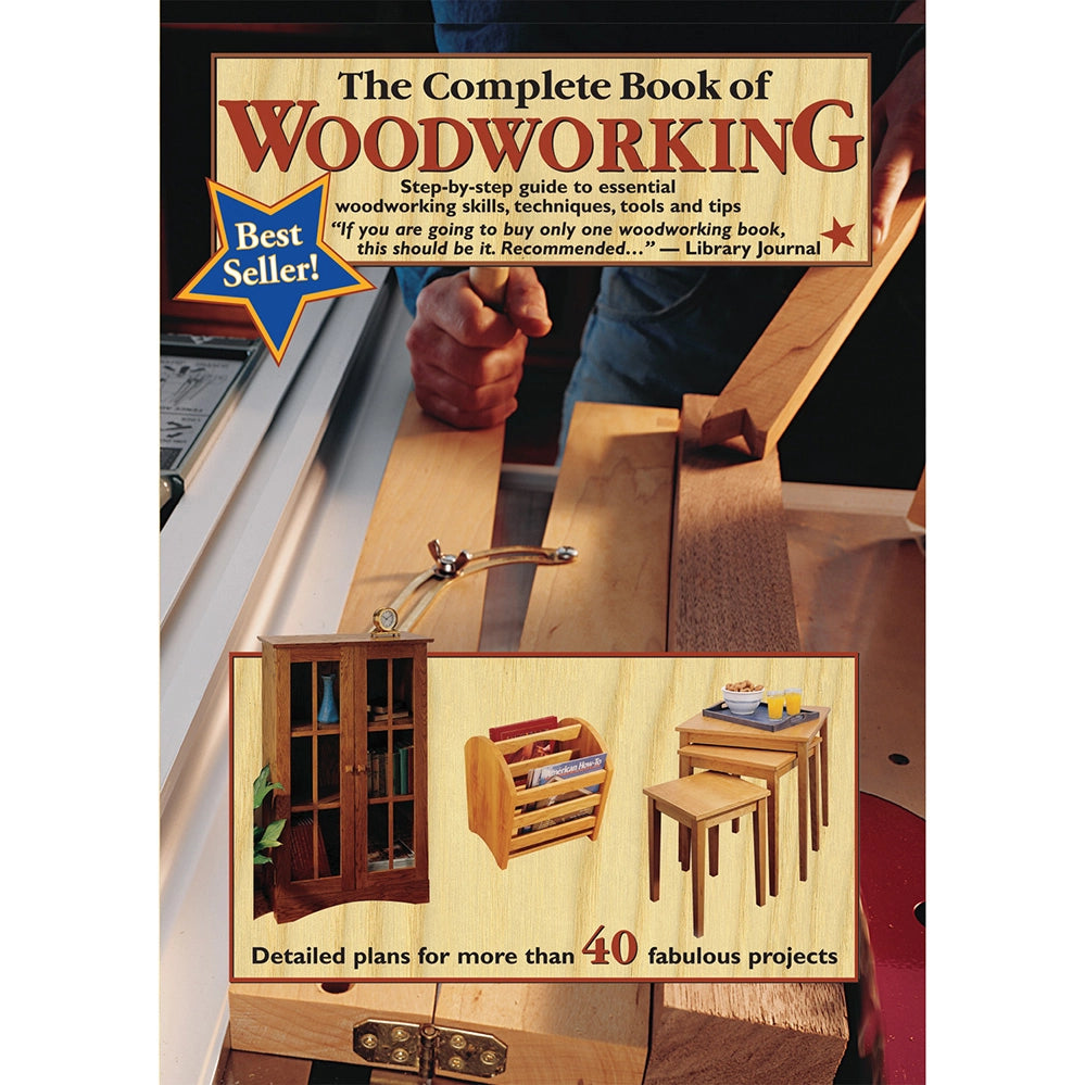 The Complete Book of Woodworking, Paperback Book