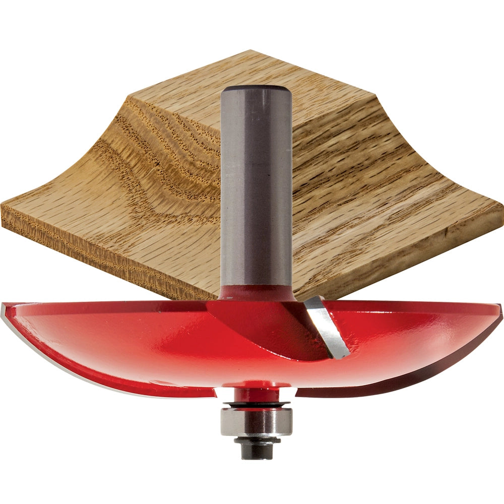 3-1/2" D x 1/2" H x 1/2" Shank Freud #99-519 Quadra-Cut™ Cove Raised Panel Bit