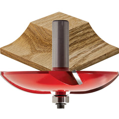 3-1/2" D x 1/2" H x 1/2" Shank Freud #99-519 Quadra-Cut™ Cove Raised Panel Bit