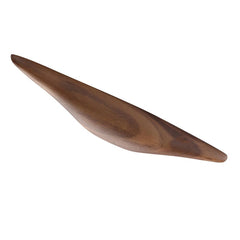3-1/8''  Cape Designer Wood Cabinet Knob, Walnut