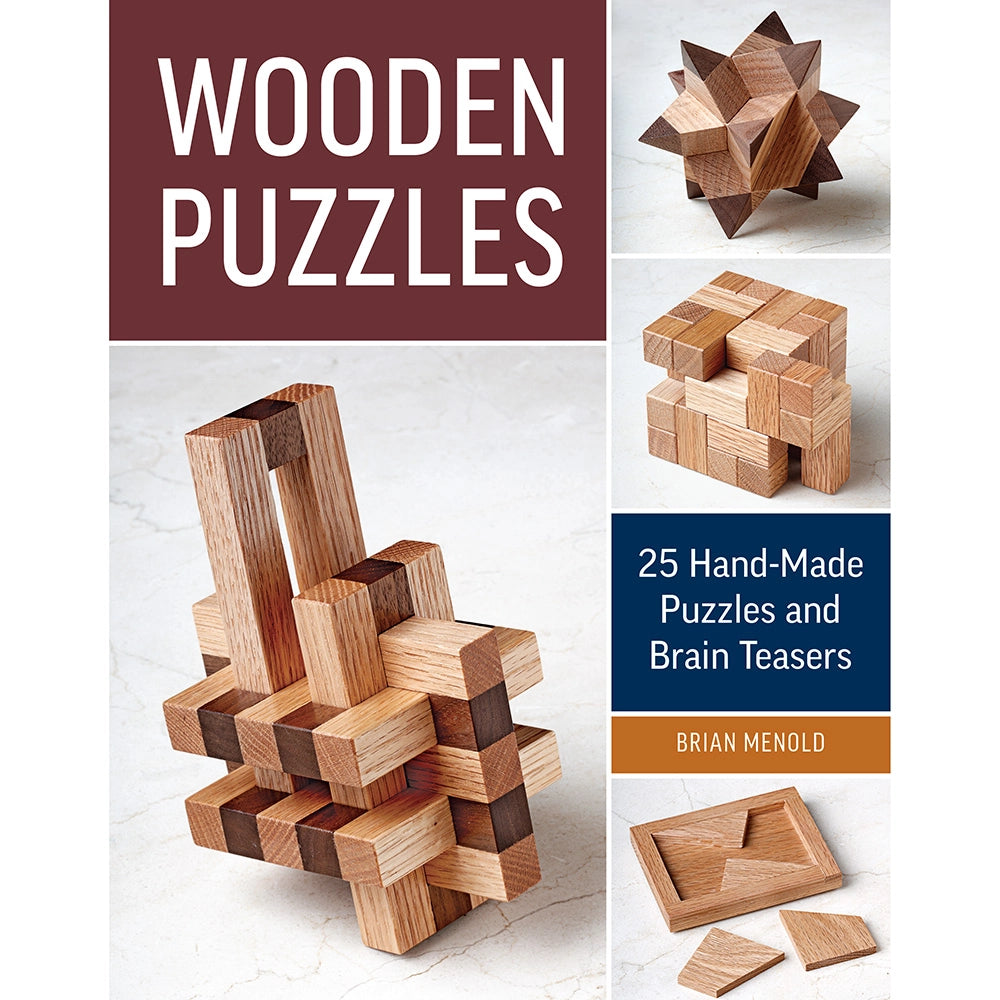 Wooden Puzzles, Paperback Book