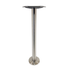 Bolt-Down Stainless Steel Table Base/Pedestal, Table Height