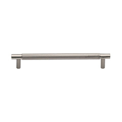 9''  Bern Knurled Cabinet Pull, Satin Nickel