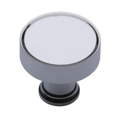 1-1/4''  Lisbon Cabinet Knob, Polished Chrome
