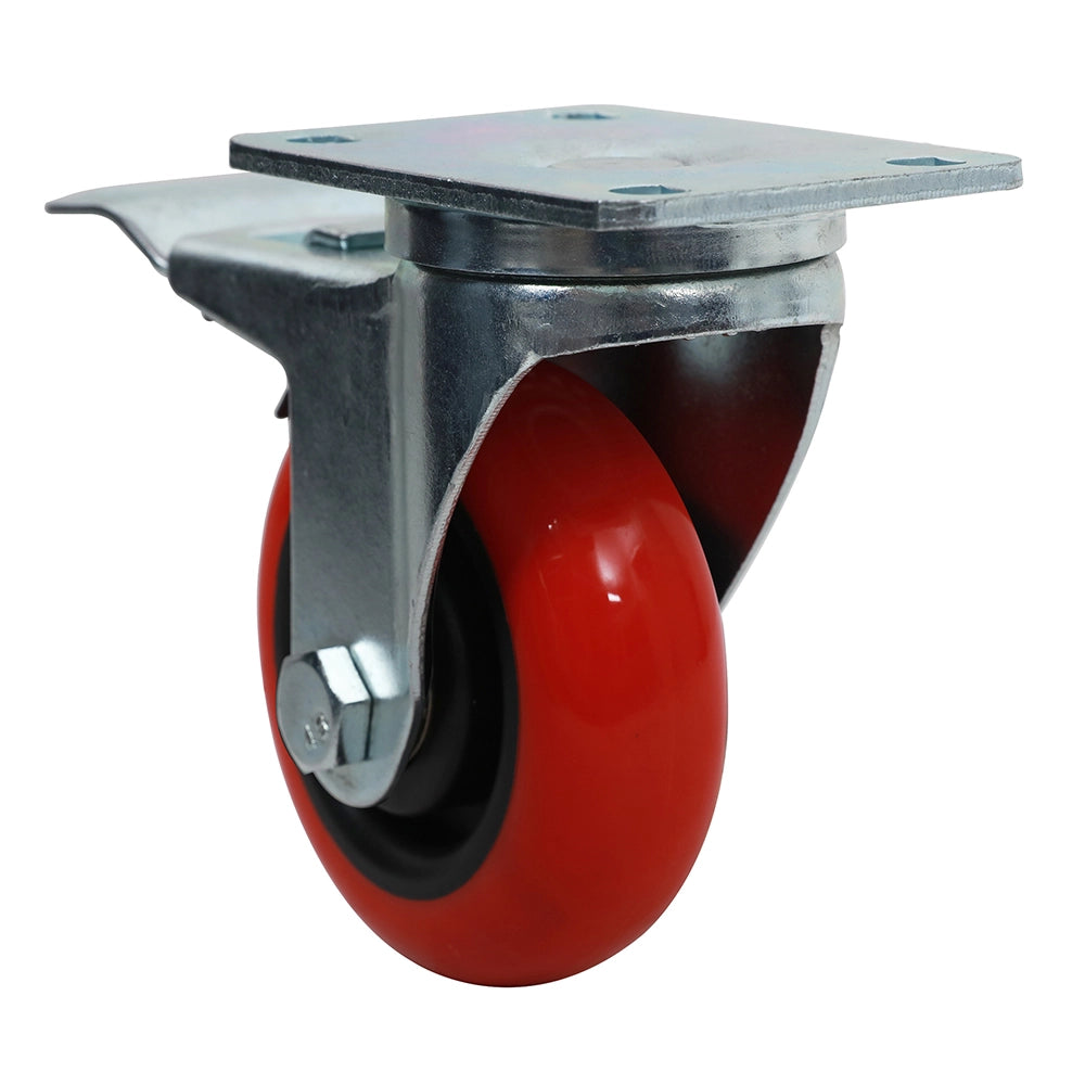 3'' 250-lb. Heavy Duty Polyurethane Caster, Swivel
