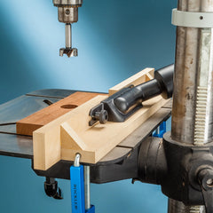 Dust Port for Drill Press Fence