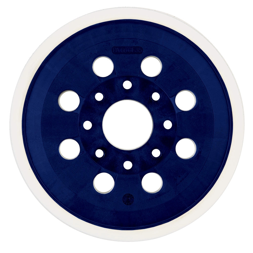 Bosch 5'' 8-Hole Hook & Loop Backing Pad, Hard