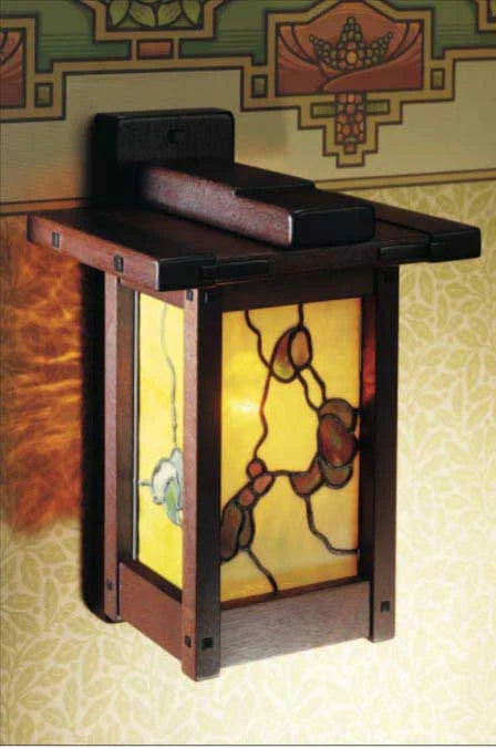 Arts & Crafts Wall Lamp Downloadable Plan