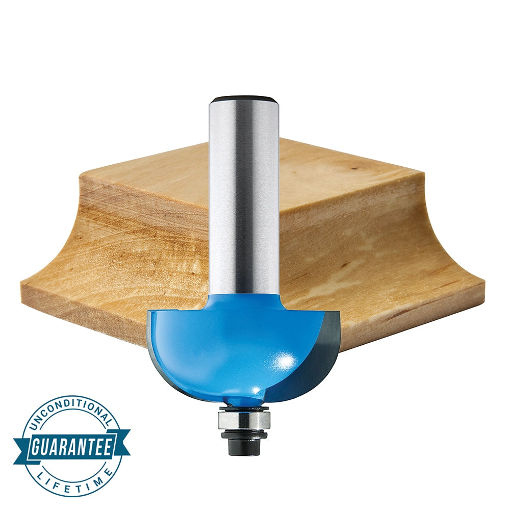 3/4'' D x 3/8'' H x 3/16'' R x 1/4'' Shank Rockler Cove Bit