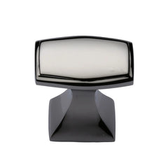 1-1/4''  Deco Cabinet Knob, Polished Nickel