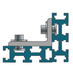 1-1/4" x 2" Multi Track Brackets, pack of 2