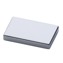 2'' Modern Flat Cabinet Knob, Satin Black