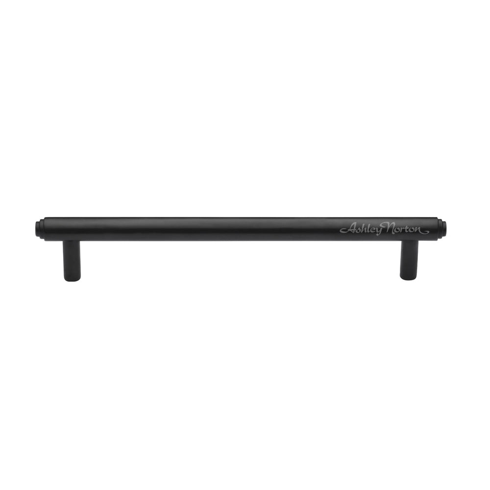 11-1/4''  Geneva Cabinet Pull, Flat Black