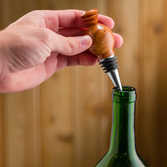 Rockler Stainless Steel Bottle Stopper - Finial