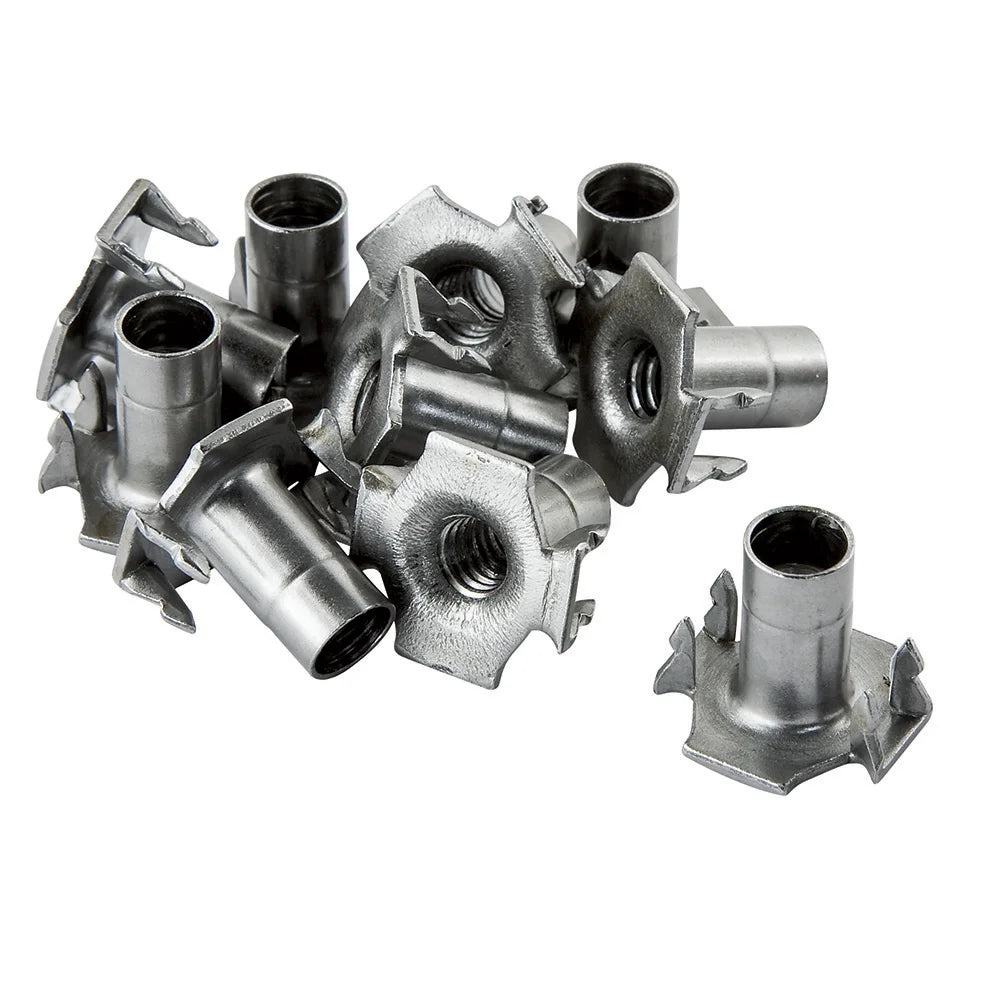 Riveting T-nut for 5/8" thick material (10 per Pack)