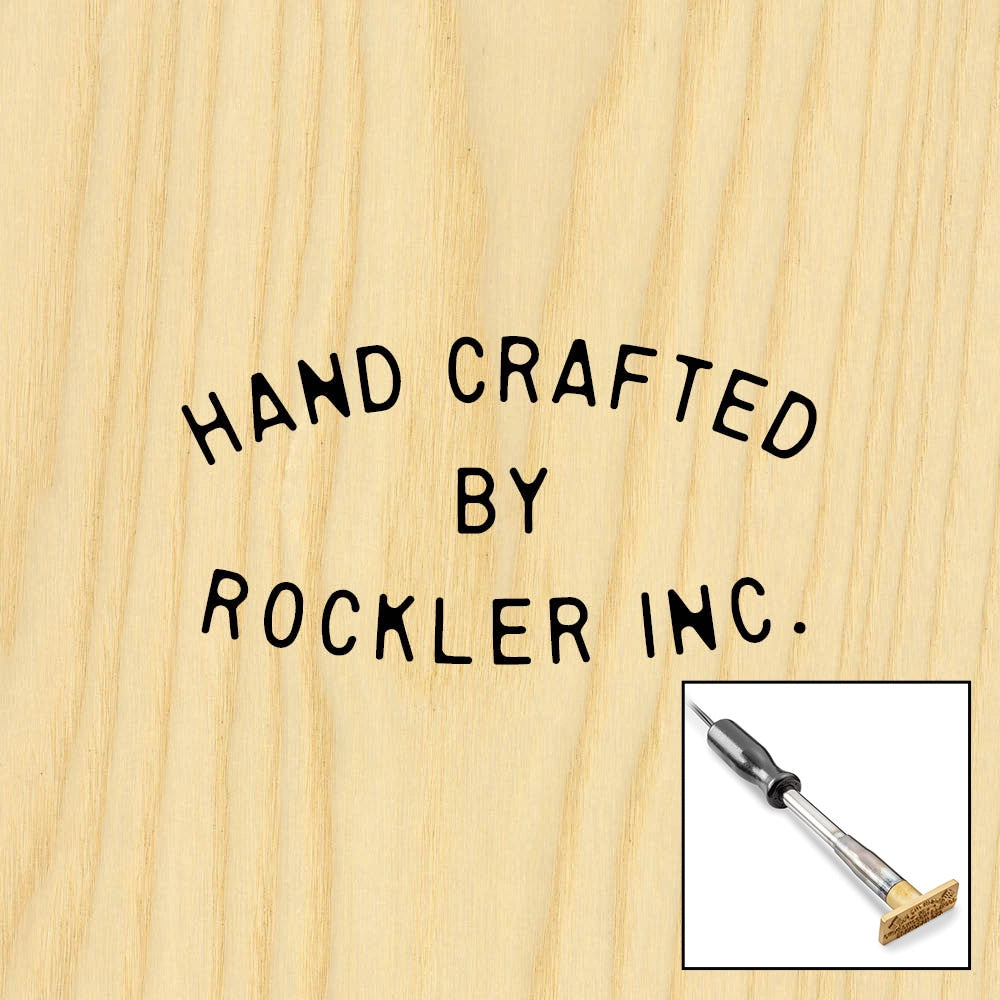 Three-Line Double Arc Branding Iron, Electric Handle