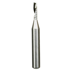 Freud #73-762 O-Flute Up-Cut Spiral Solid Carbide CNC Router Bit, 1/8'' Dia. x 1/2'' H x 1/4'' Shank