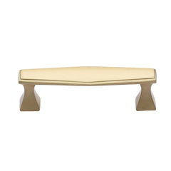 10-5/8''  Deco Cabinet Pull, Satin Brass