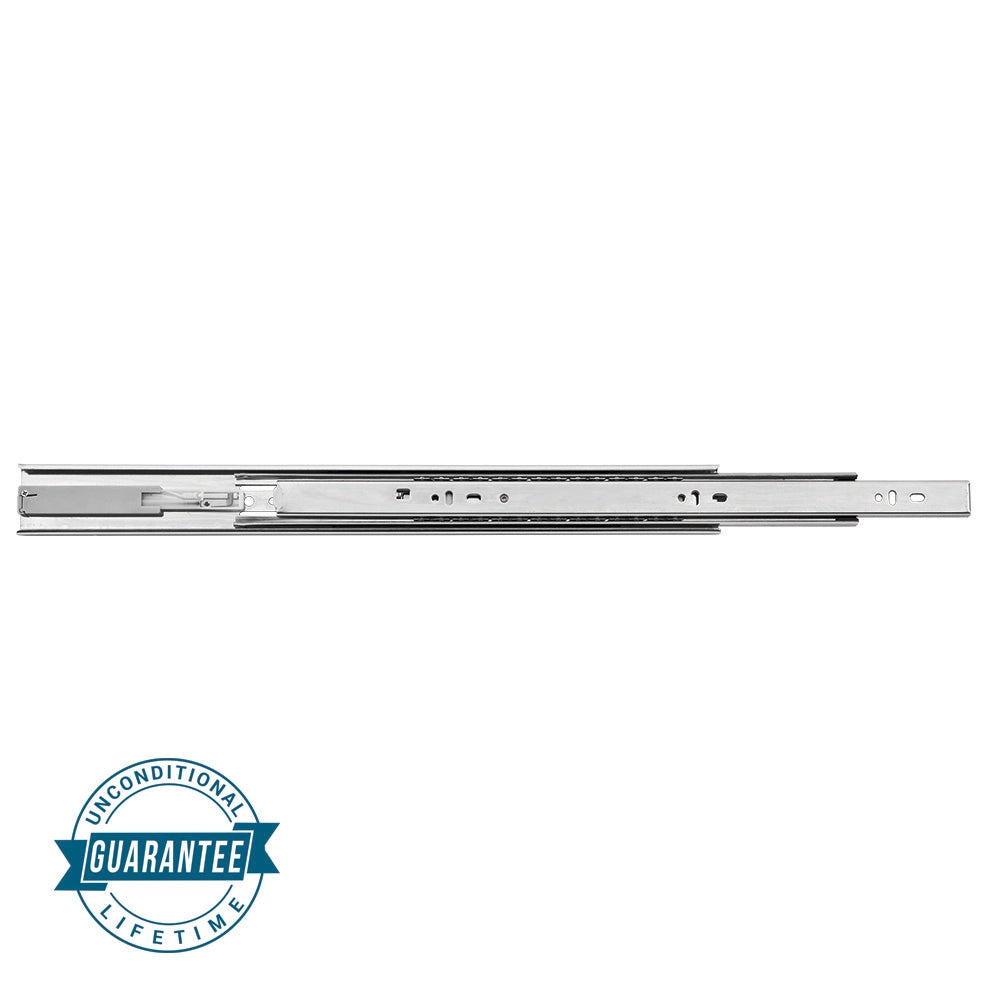 16'' Centerline® Lifetime Series Touch to Open Drawer Slides