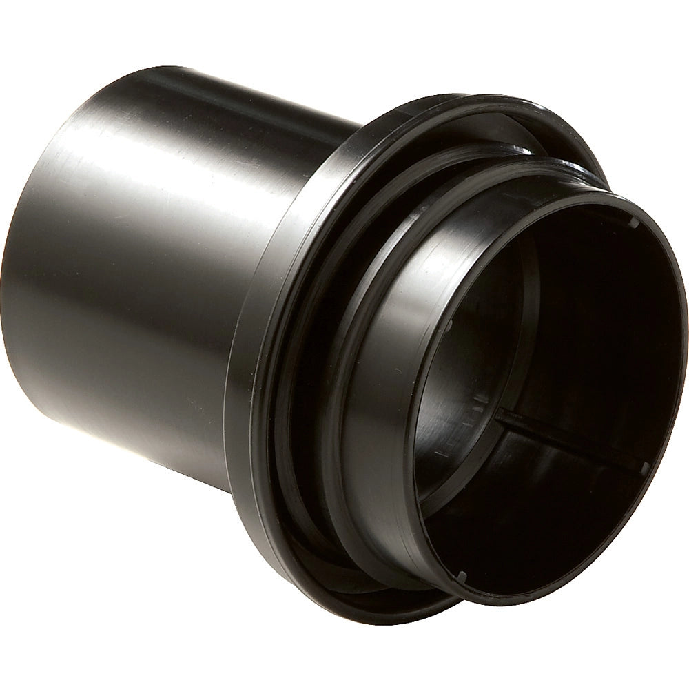Dust Right 2-1/2'' Screw End FlexForm Hose Adapter