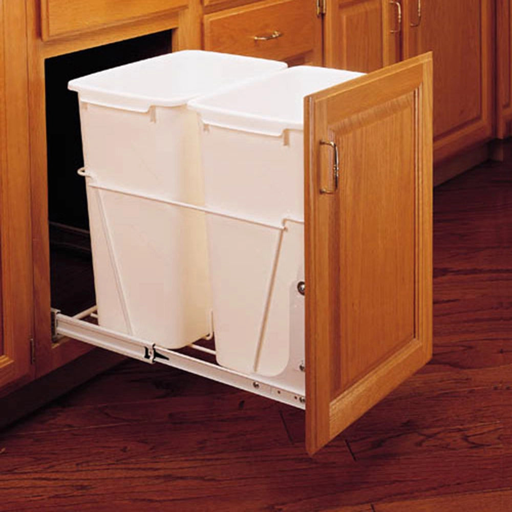Rev-A-Shelf Double Bin Pullout for Hinged Doors (RV-18PB-2 S)