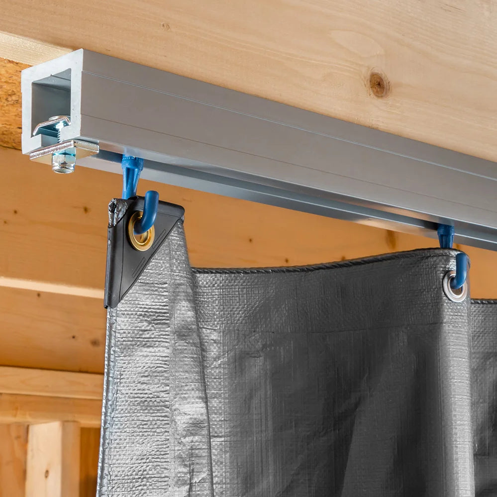 Curtain Gliders for Rockler Ceiling Track System, 6-Pack