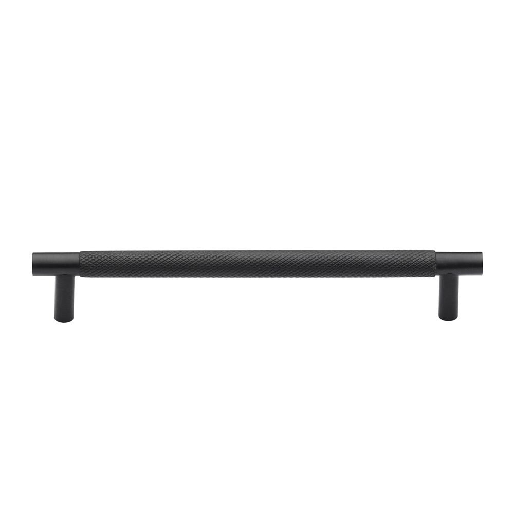 11''  Bern Knurled Cabinet Pull, Dark  Oil-Rubbed