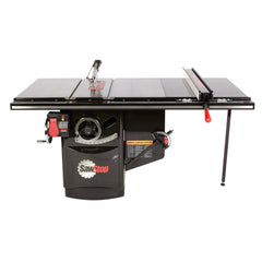 SawStop Industrial 5HP, 3ph, 230v Cabinet Saw with 36” Standard T-Glide Rip Fence, Rails & Extension Table