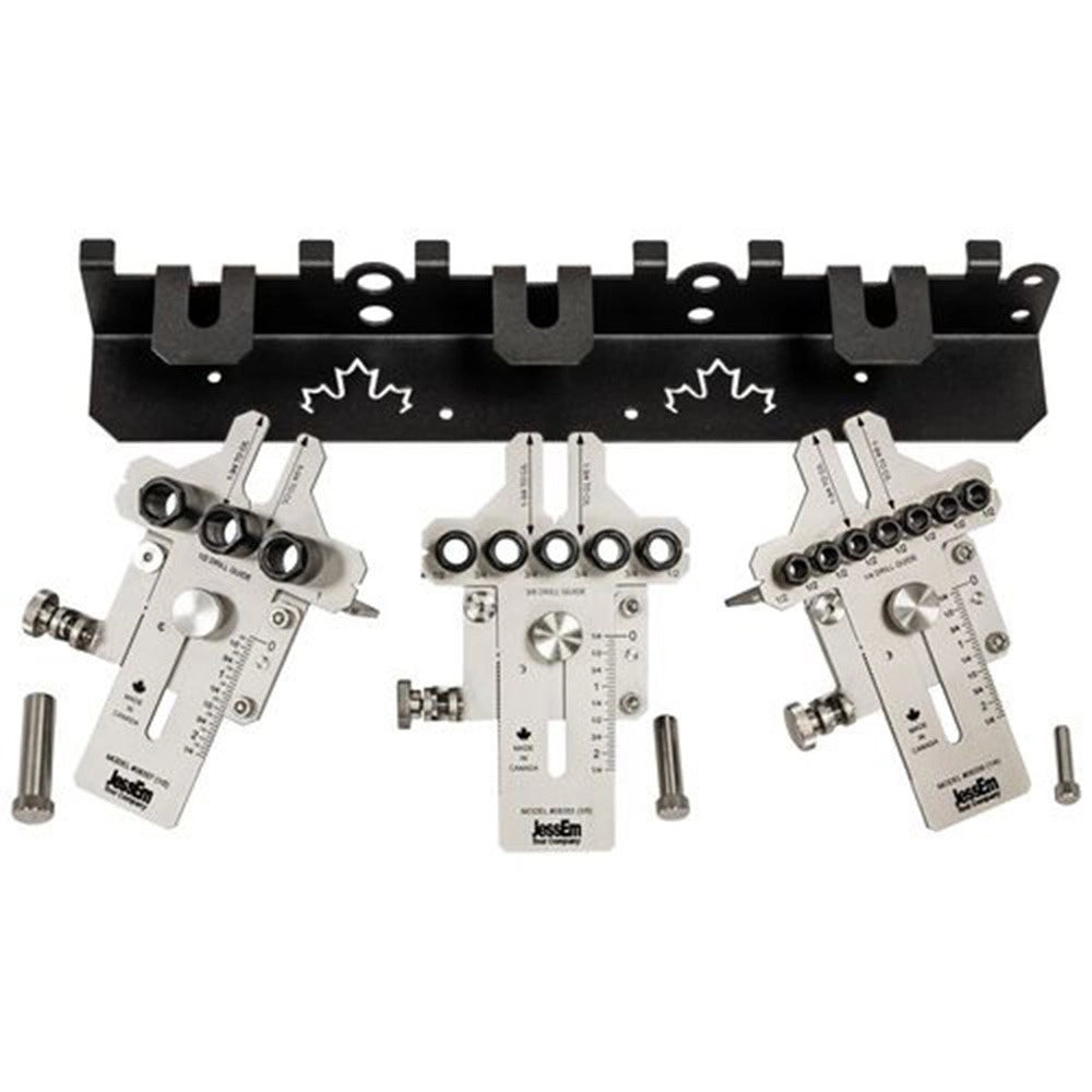 JessEm Stainless Professional Doweling Jig Kit