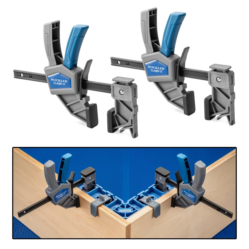 Rockler Clamp-It Trigger Clamps, 2-Pack