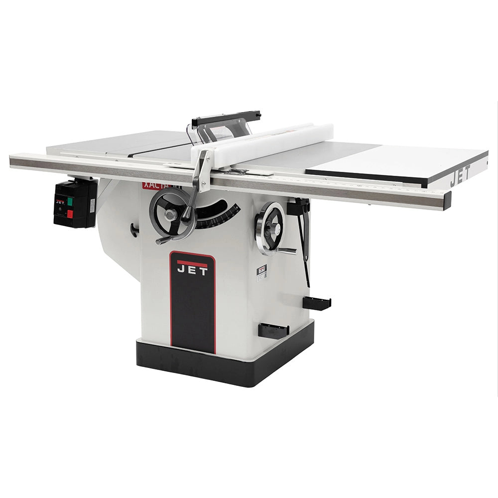 Jet Deluxe Xacta Saw Table Saw JTAS-10XL30-5/1DX, 10'' Blade, 5HP, 30'' Rip