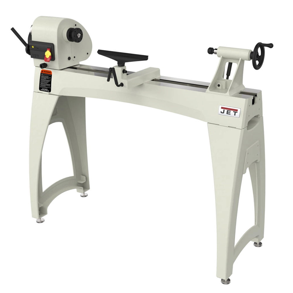 Jet Wood Lathe JWL-1440VSK with Legs, 1HP
