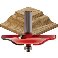 Freud® 99-520 Quadra-Cut™ Ogee Raised Panel Router Bit - 3-1/2" Dia x 5/8" H x 1/2" Shank