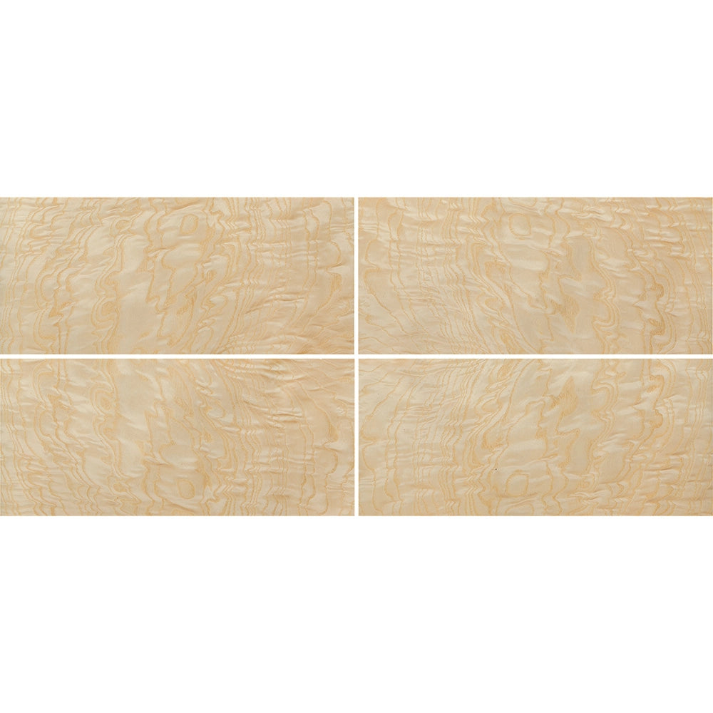 Ash Burl Sequenced Matched 4-Way Veneer Pack