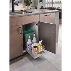 Single Cleaning Pullout Waste Containers