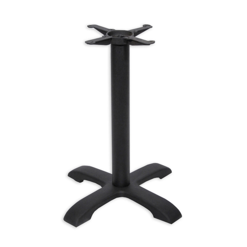 Arc 3''W x 24''W Cast Iron Table Base, End Style, Table Height