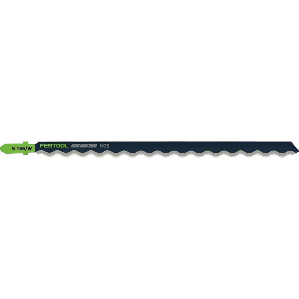 Festool Jigsaw Blades, Building Materials Insulation, S 155/W/3, 3-Pack (204345)