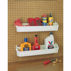 Door Storage (5) Shelf Set with Screw-In Clips, White (6235-08-11-52)