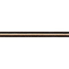 Black Maple Striped Inlay Banding, 3/16'' W